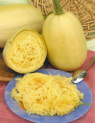 Spaghetti pelbagai Zucchini