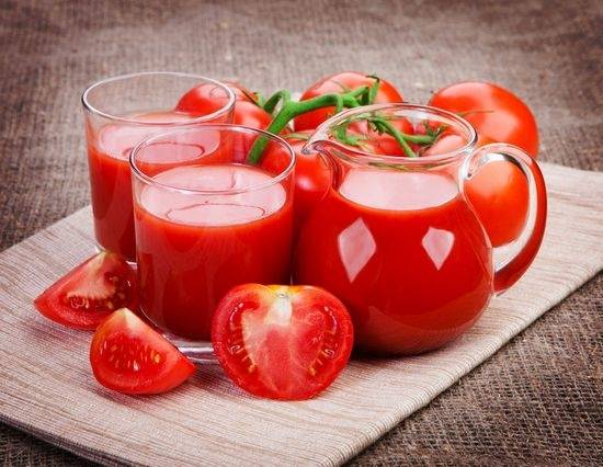 Jus de tomate pour l'hiver