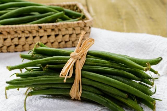 Beans Note asparagus